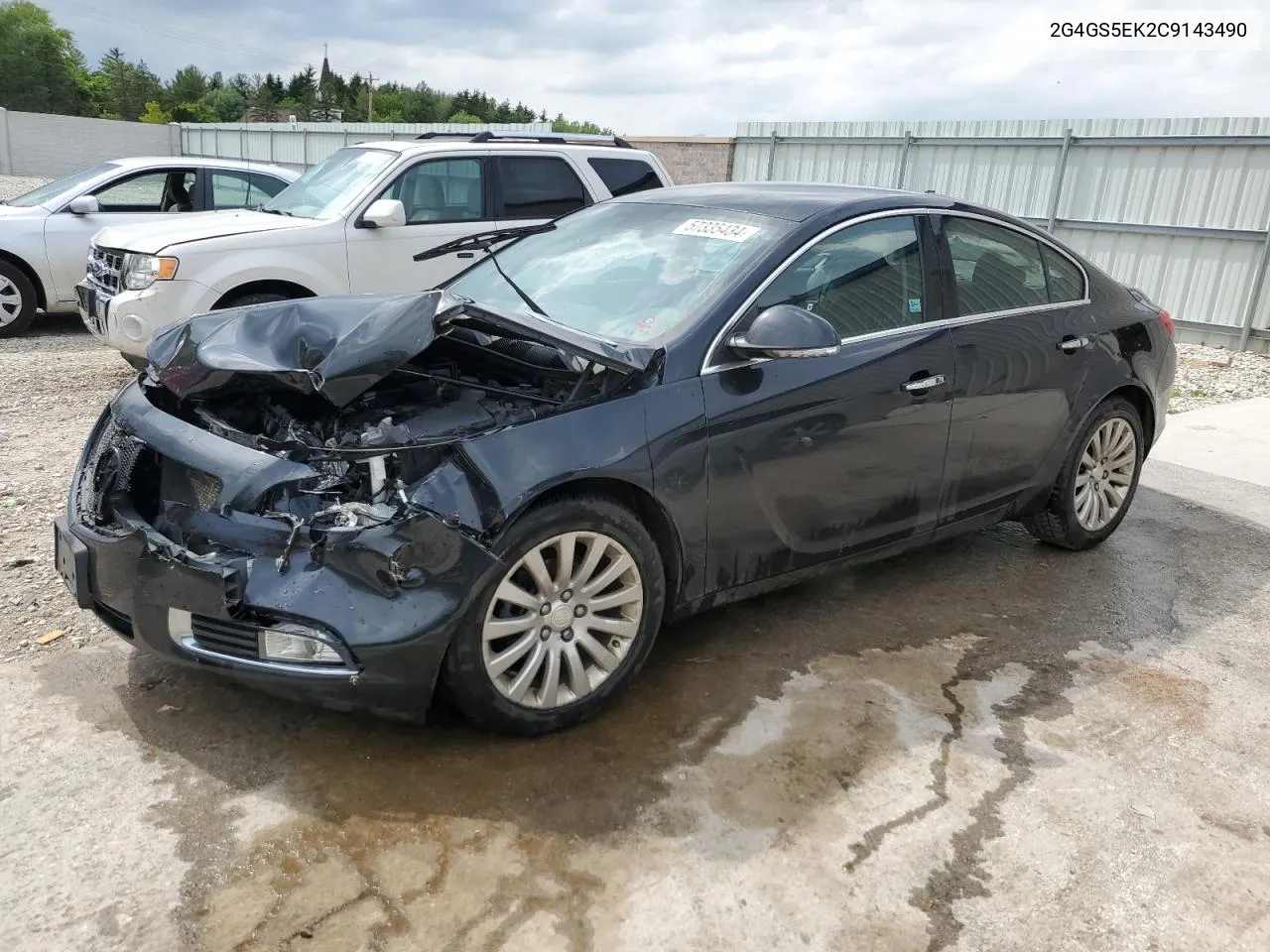 2G4GS5EK2C9143490 2012 Buick Regal Premium