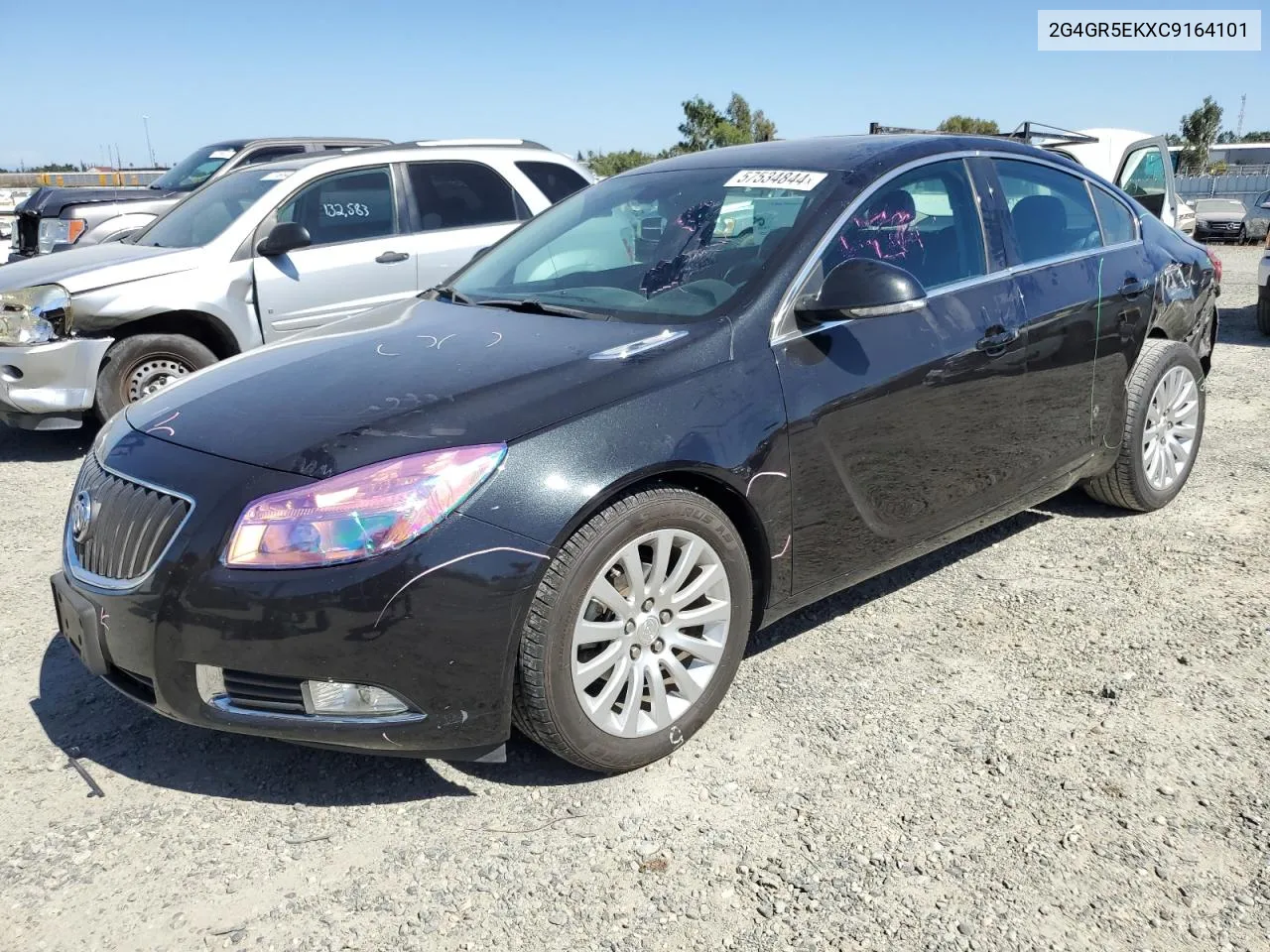 2012 Buick Regal VIN: 2G4GR5EKXC9164101 Lot: 57534844