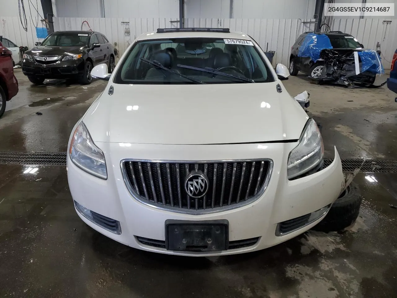 2012 Buick Regal Premium VIN: 2G4GS5EV1C9214687 Lot: 57679524