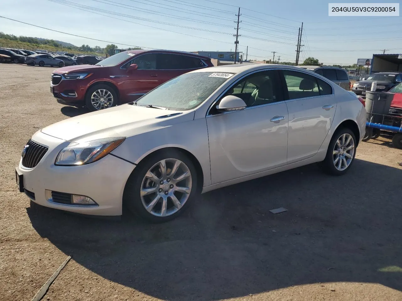 2012 Buick Regal Premium VIN: 2G4GU5GV3C9200054 Lot: 57943654