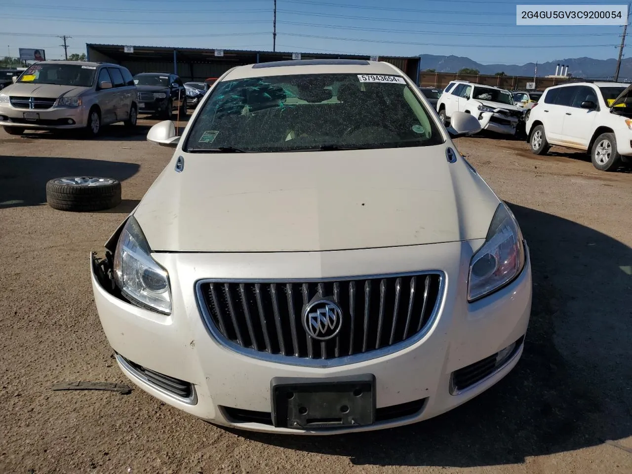 2012 Buick Regal Premium VIN: 2G4GU5GV3C9200054 Lot: 57943654