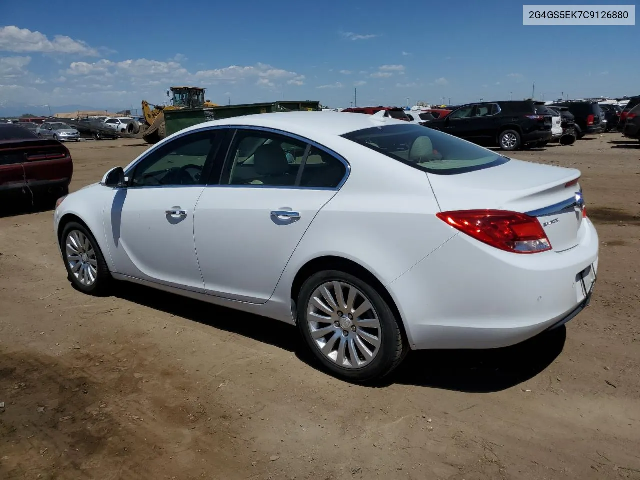 2012 Buick Regal Premium VIN: 2G4GS5EK7C9126880 Lot: 58869454