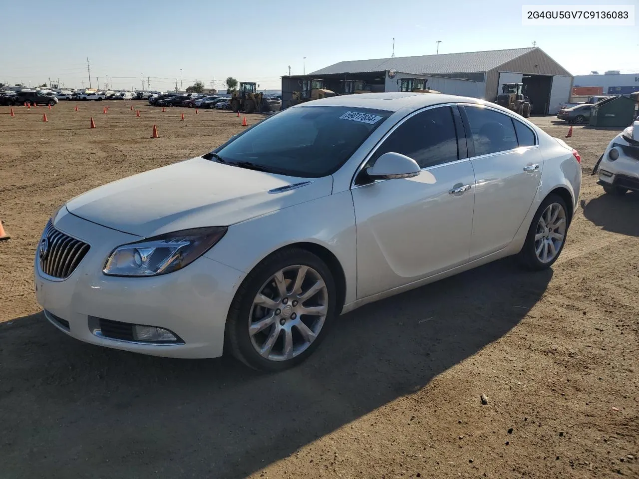 2012 Buick Regal Premium VIN: 2G4GU5GV7C9136083 Lot: 59017834