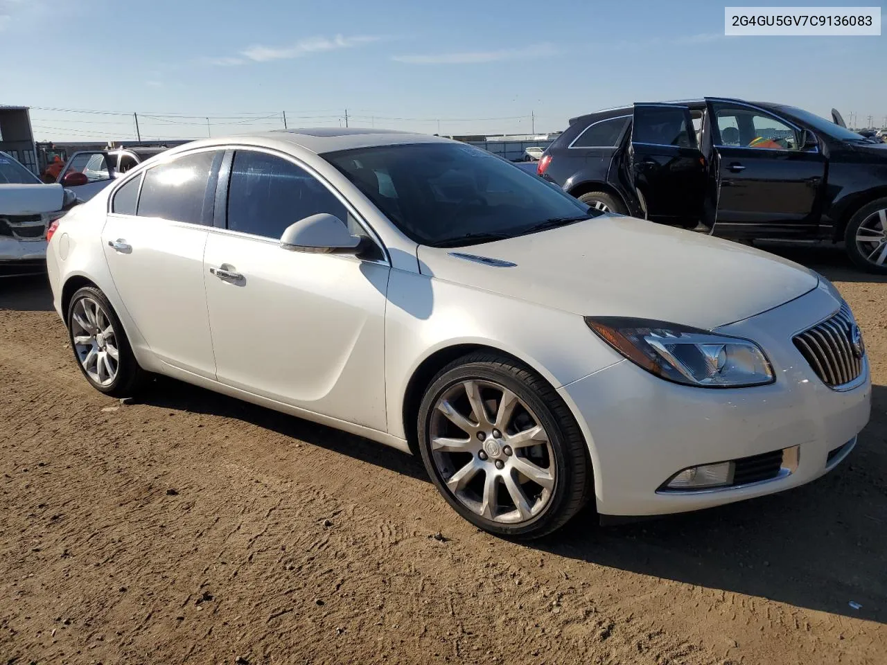 2012 Buick Regal Premium VIN: 2G4GU5GV7C9136083 Lot: 59017834