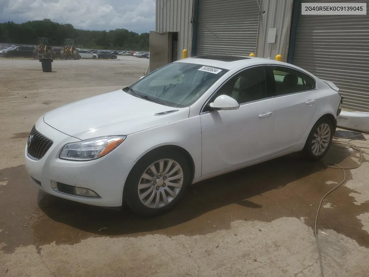 2012 Buick Regal VIN: 2G4GR5EK0C9139045 Lot: 59365634