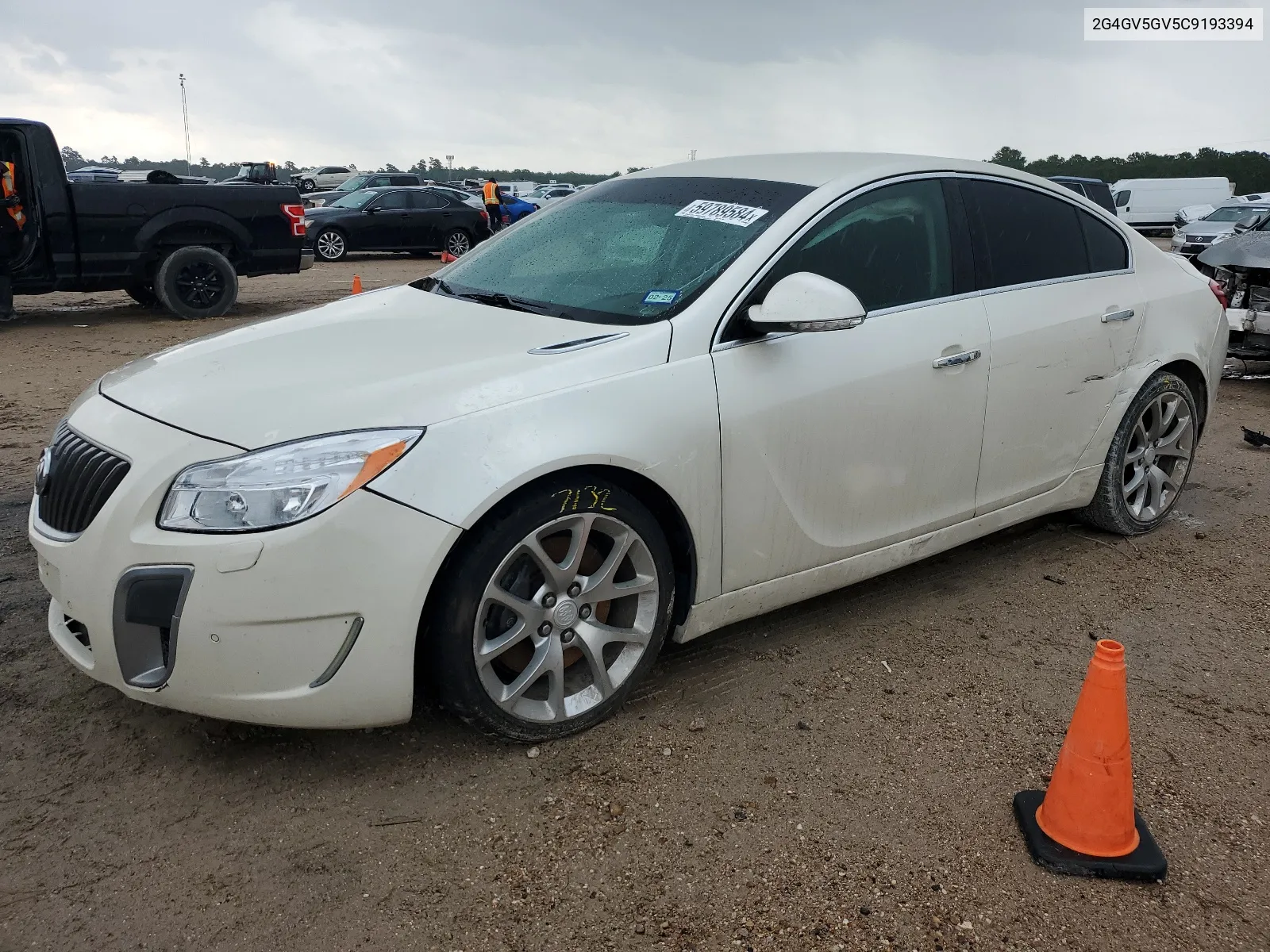 2012 Buick Regal Gs VIN: 2G4GV5GV5C9193394 Lot: 59789584