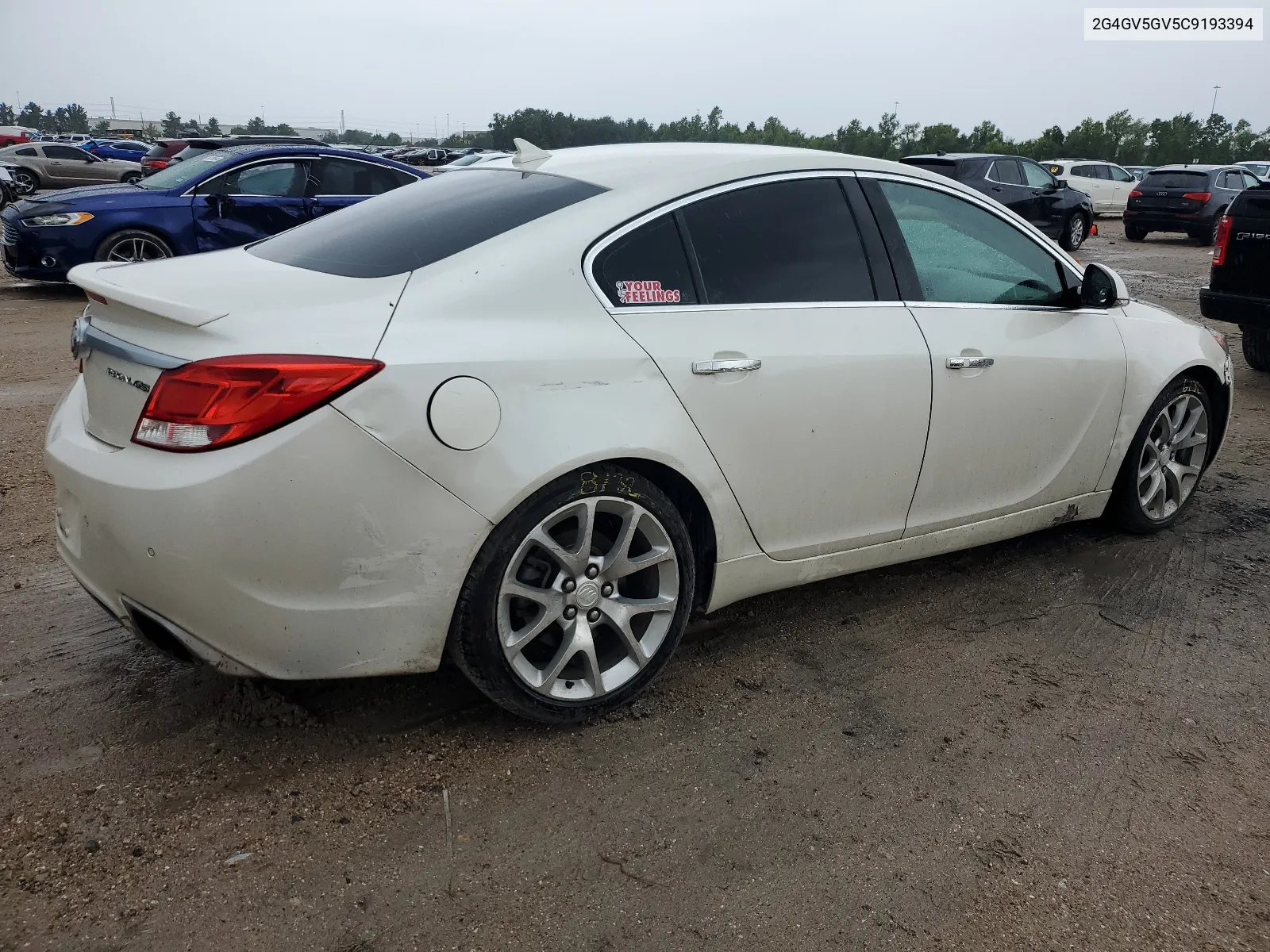 2012 Buick Regal Gs VIN: 2G4GV5GV5C9193394 Lot: 59789584