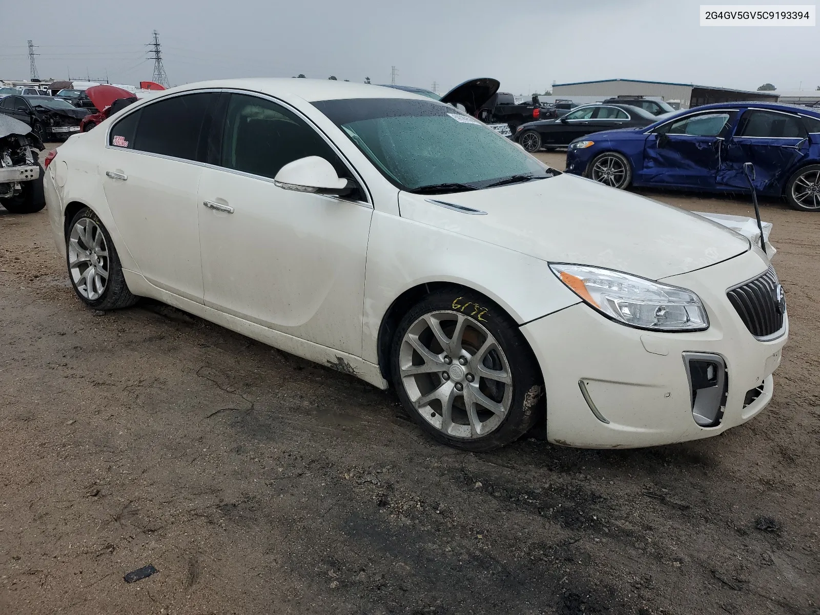 2012 Buick Regal Gs VIN: 2G4GV5GV5C9193394 Lot: 59789584