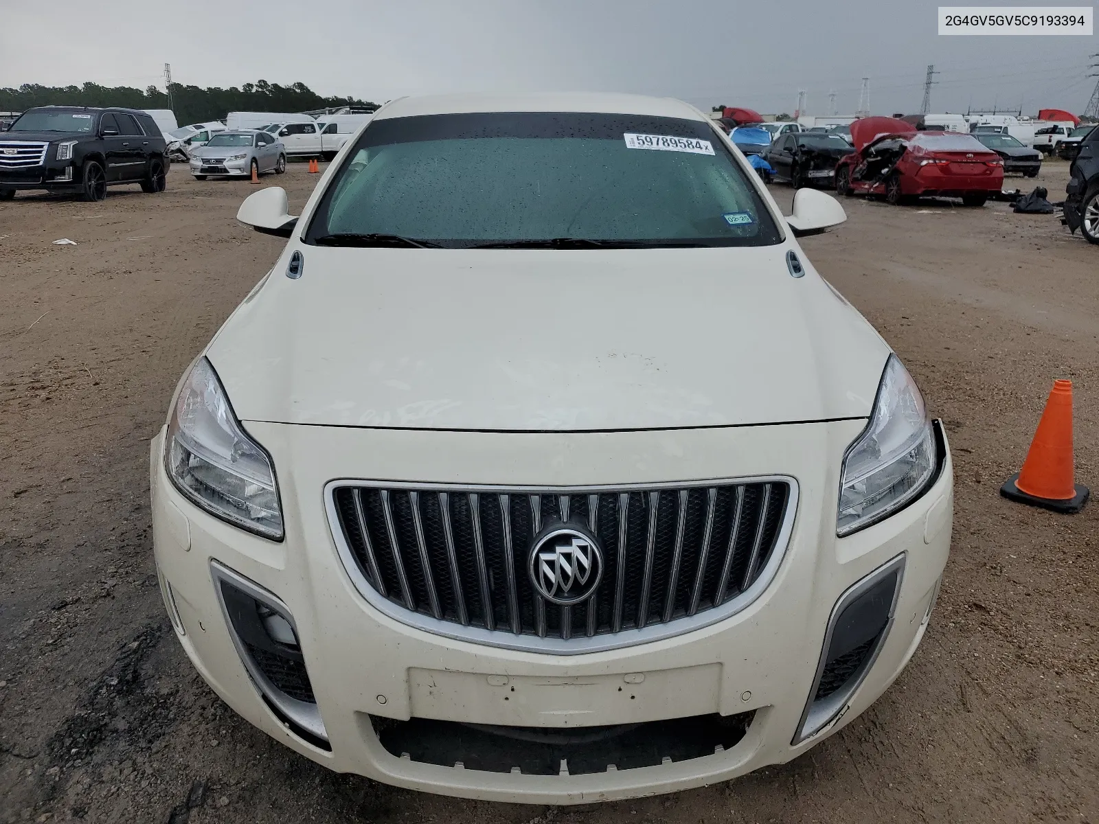 2G4GV5GV5C9193394 2012 Buick Regal Gs