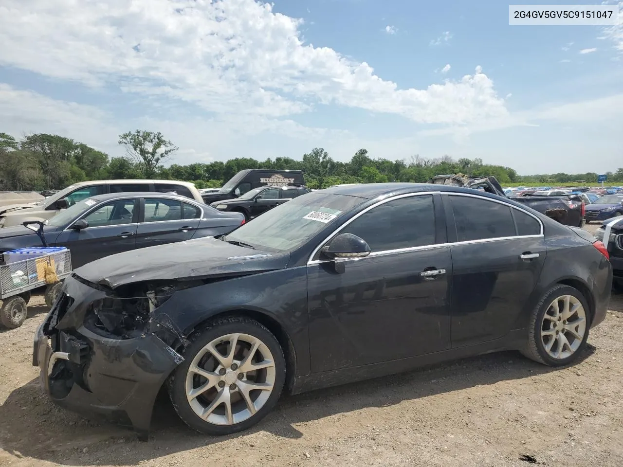 2012 Buick Regal Gs VIN: 2G4GV5GV5C9151047 Lot: 60060724