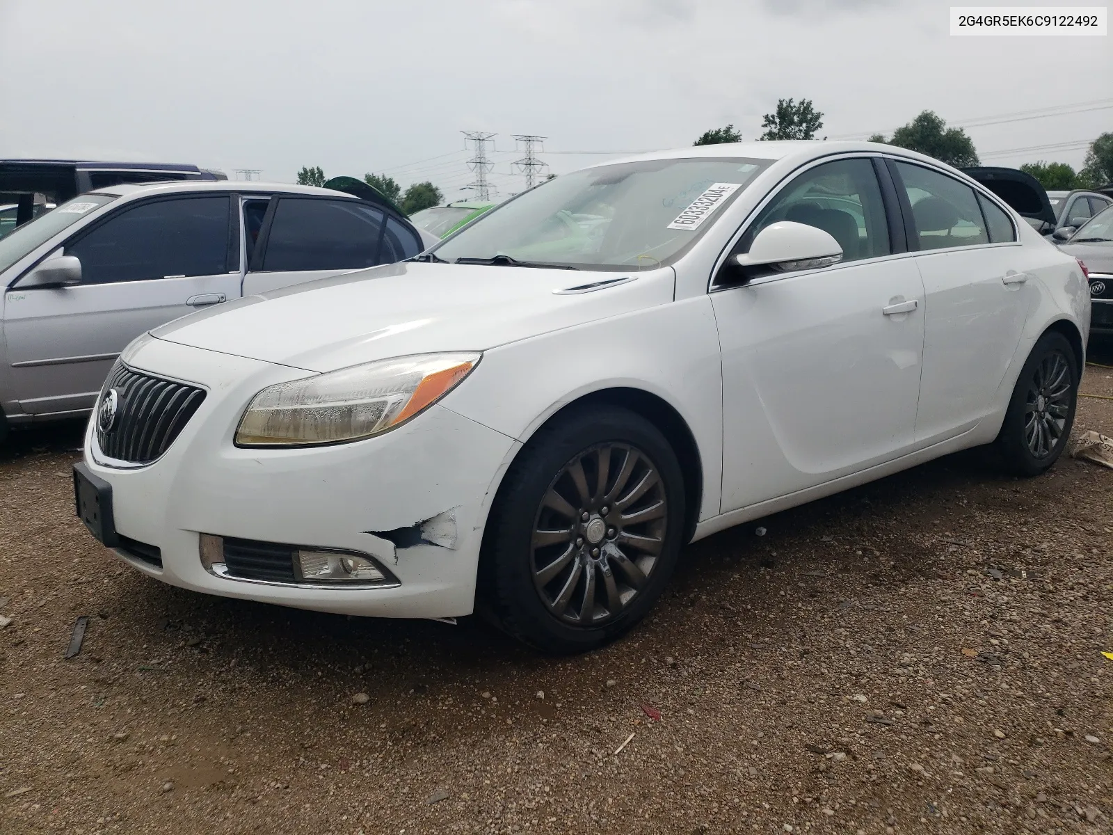 2012 Buick Regal VIN: 2G4GR5EK6C9122492 Lot: 60333204