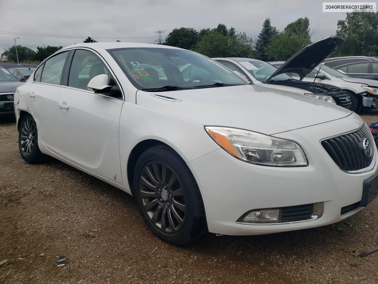 2G4GR5EK6C9122492 2012 Buick Regal