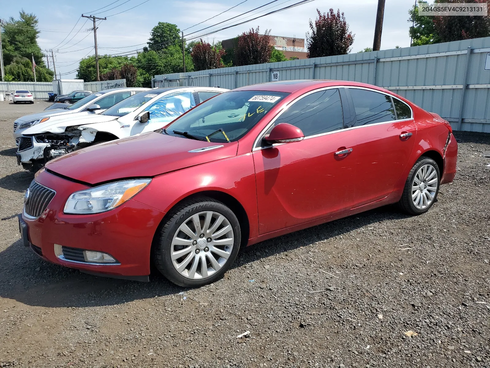 2012 Buick Regal Premium VIN: 2G4GS5EV4C9213131 Lot: 60759474