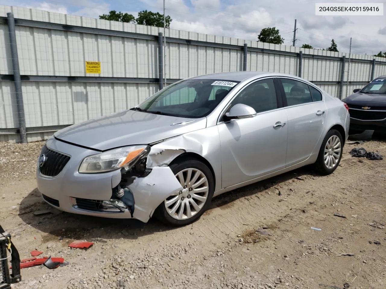 2012 Buick Regal Premium VIN: 2G4GS5EK4C9159416 Lot: 61611244