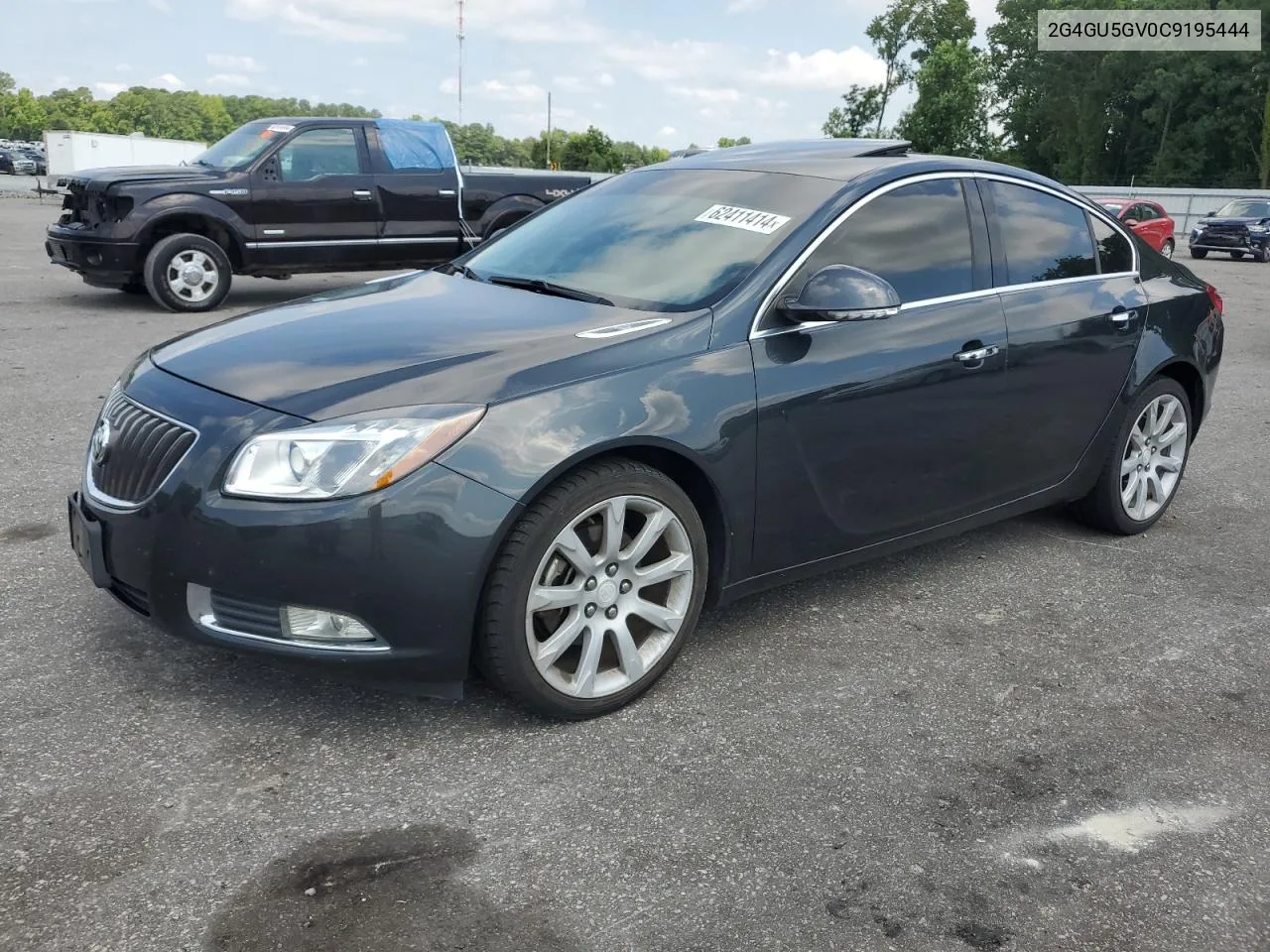 2012 Buick Regal Premium VIN: 2G4GU5GV0C9195444 Lot: 62411414