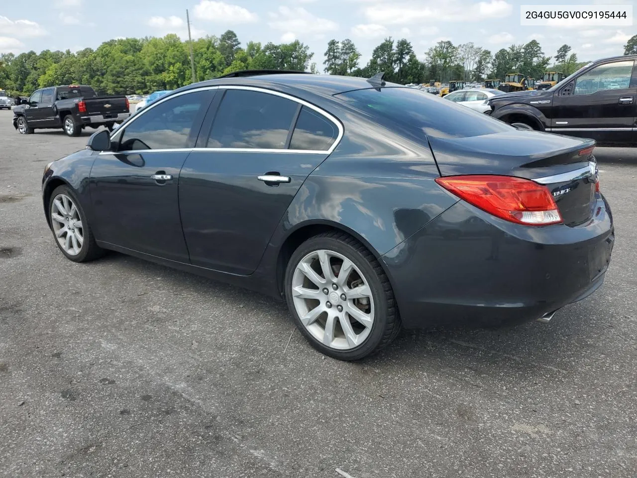 2012 Buick Regal Premium VIN: 2G4GU5GV0C9195444 Lot: 62411414