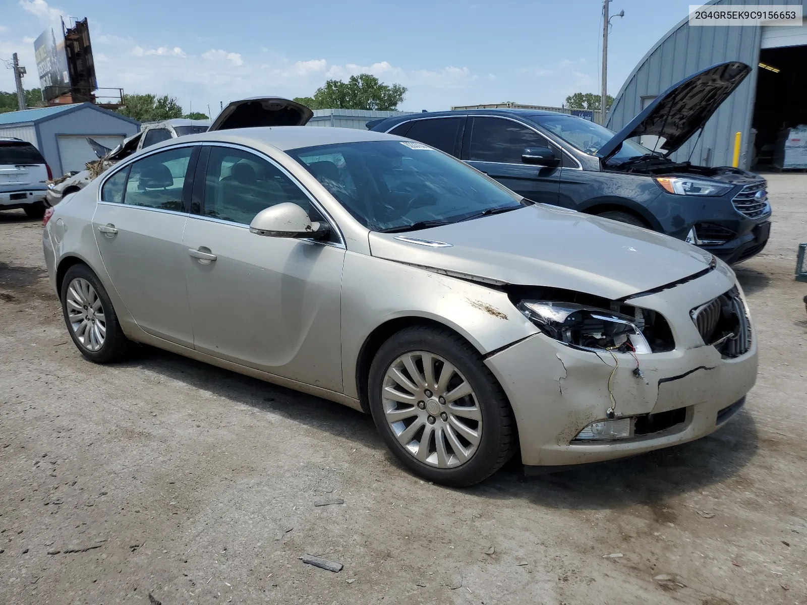 2012 Buick Regal VIN: 2G4GR5EK9C9156653 Lot: 62857844