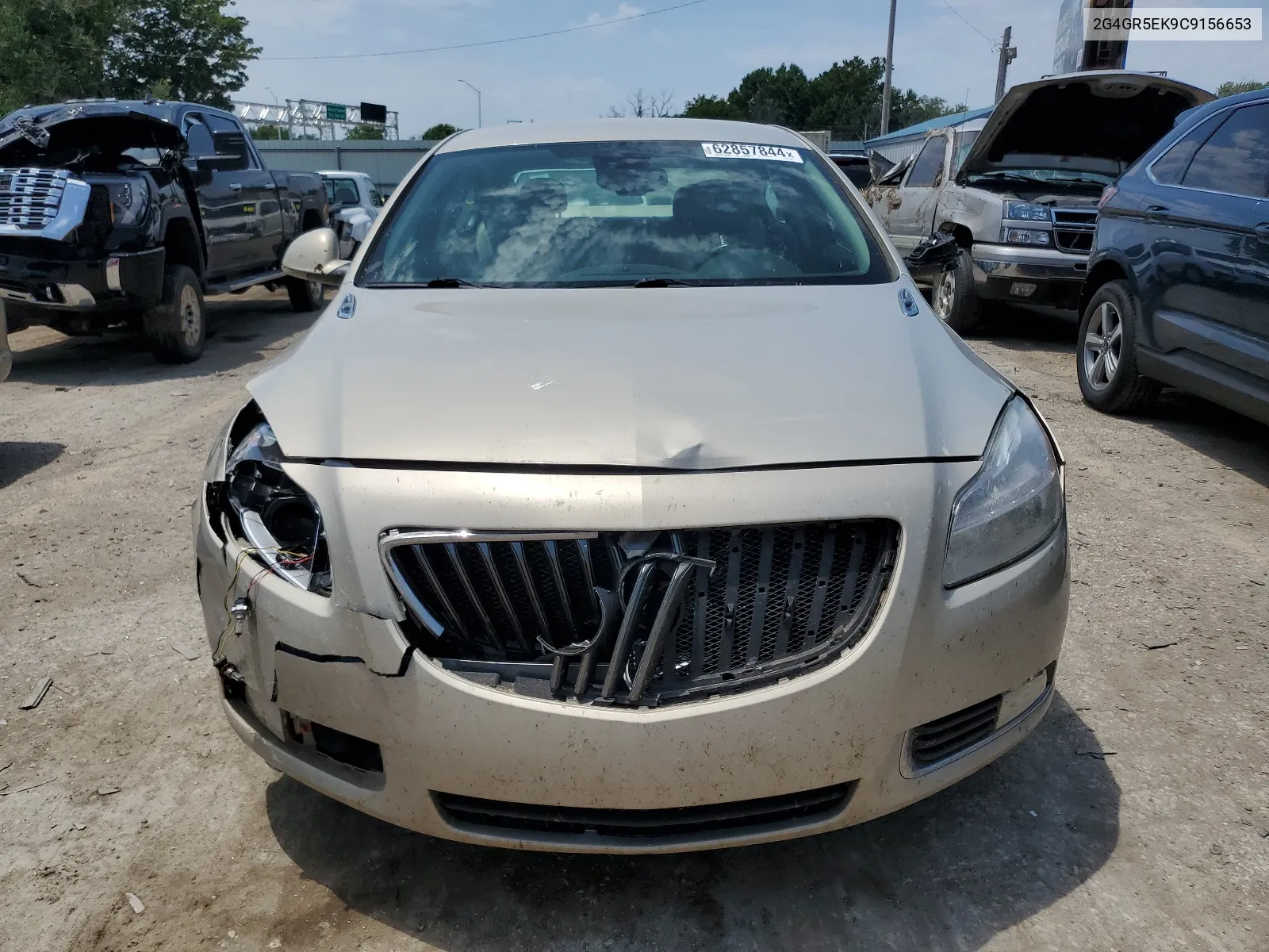 2012 Buick Regal VIN: 2G4GR5EK9C9156653 Lot: 62857844