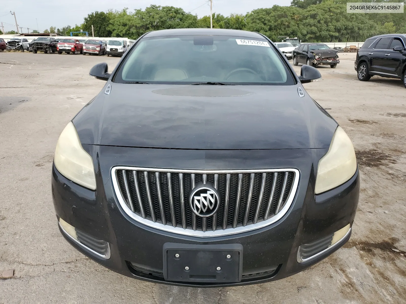 2012 Buick Regal VIN: 2G4GR5EK6C9145867 Lot: 66751204