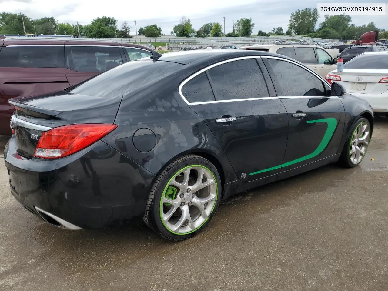 2G4GV5GVXD9194915 2013 Buick Regal Gs