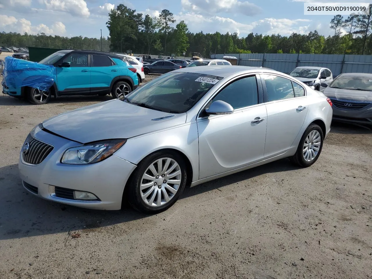 2013 Buick Regal Premium VIN: 2G4GT5GV0D9190099 Lot: 53401224