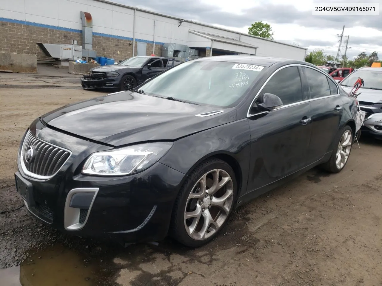 2013 Buick Regal Gs VIN: 2G4GV5GV4D9165071 Lot: 53575234