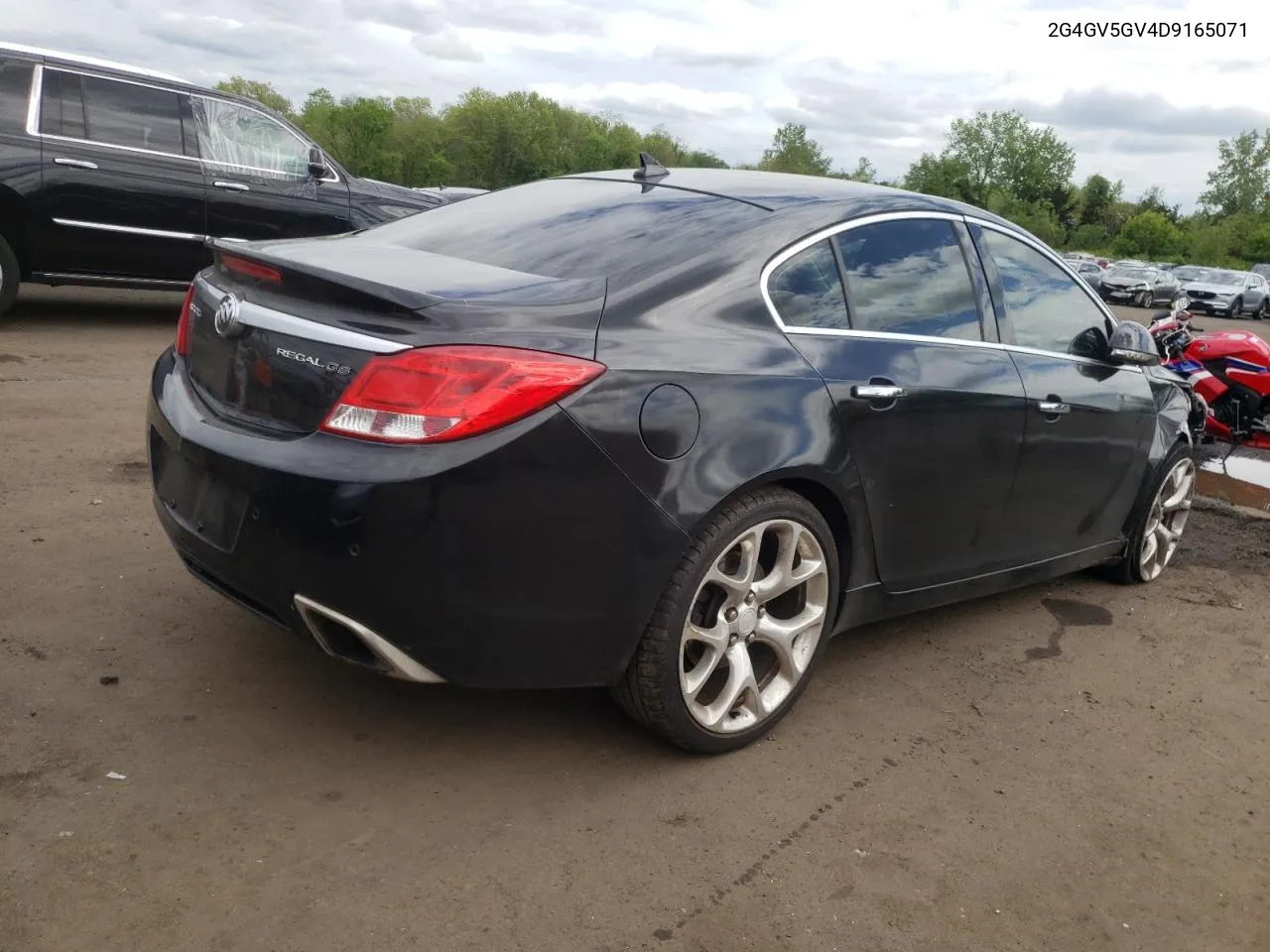 2013 Buick Regal Gs VIN: 2G4GV5GV4D9165071 Lot: 53575234