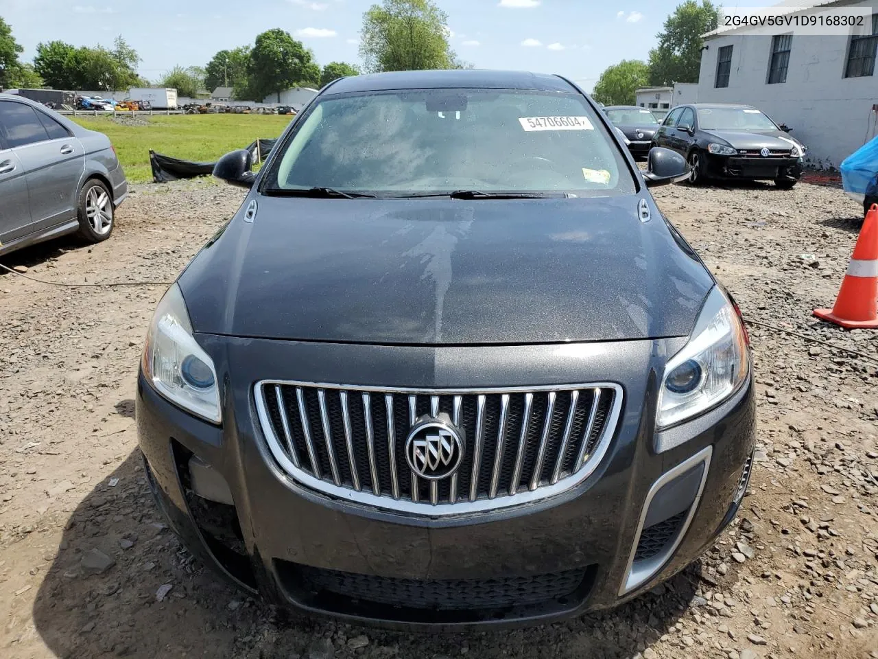 2013 Buick Regal Gs VIN: 2G4GV5GV1D9168302 Lot: 54706604