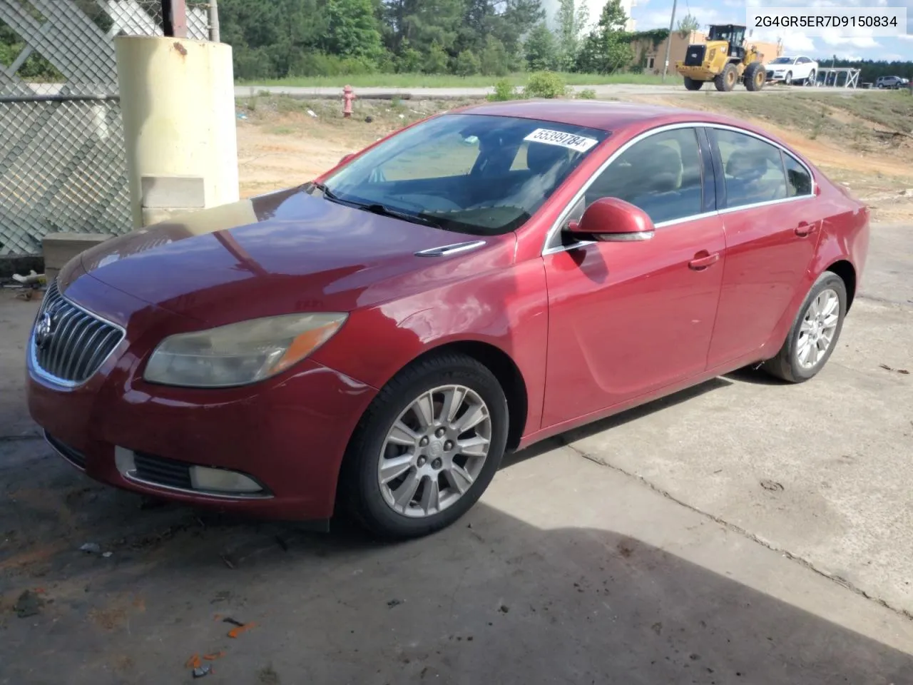 2013 Buick Regal VIN: 2G4GR5ER7D9150834 Lot: 55399784