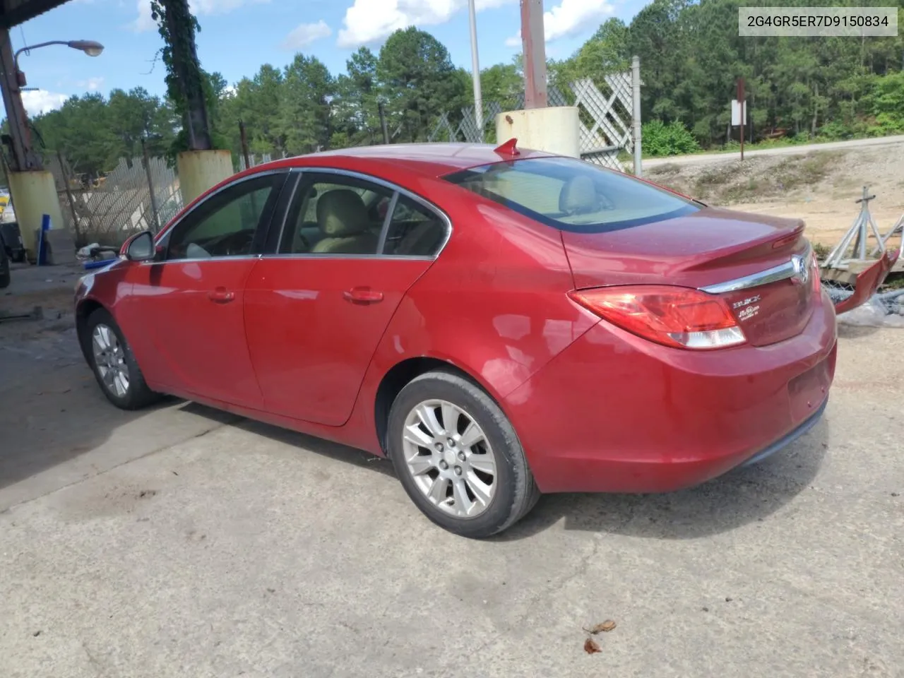 2013 Buick Regal VIN: 2G4GR5ER7D9150834 Lot: 55399784