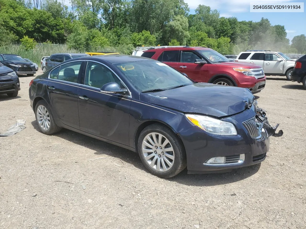 2013 Buick Regal Premium VIN: 2G4GS5EV5D9191934 Lot: 57933354