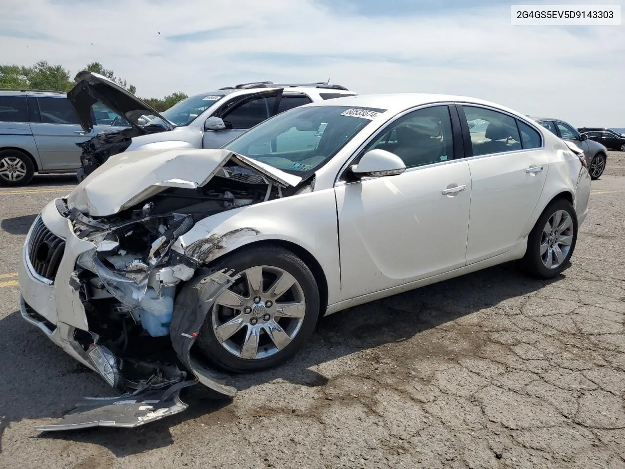 2013 Buick Regal Premium VIN: 2G4GS5EV5D9143303 Lot: 60533574