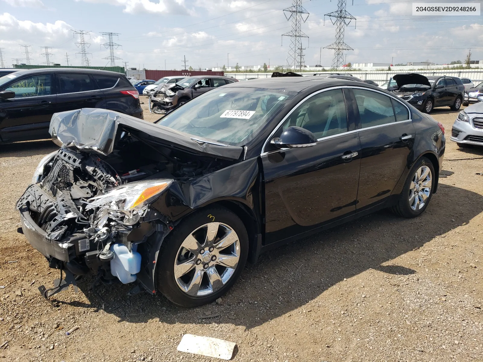 2G4GS5EV2D9248266 2013 Buick Regal Premium