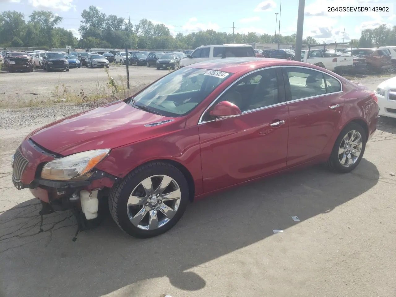 2013 Buick Regal Premium VIN: 2G4GS5EV5D9143902 Lot: 67823334