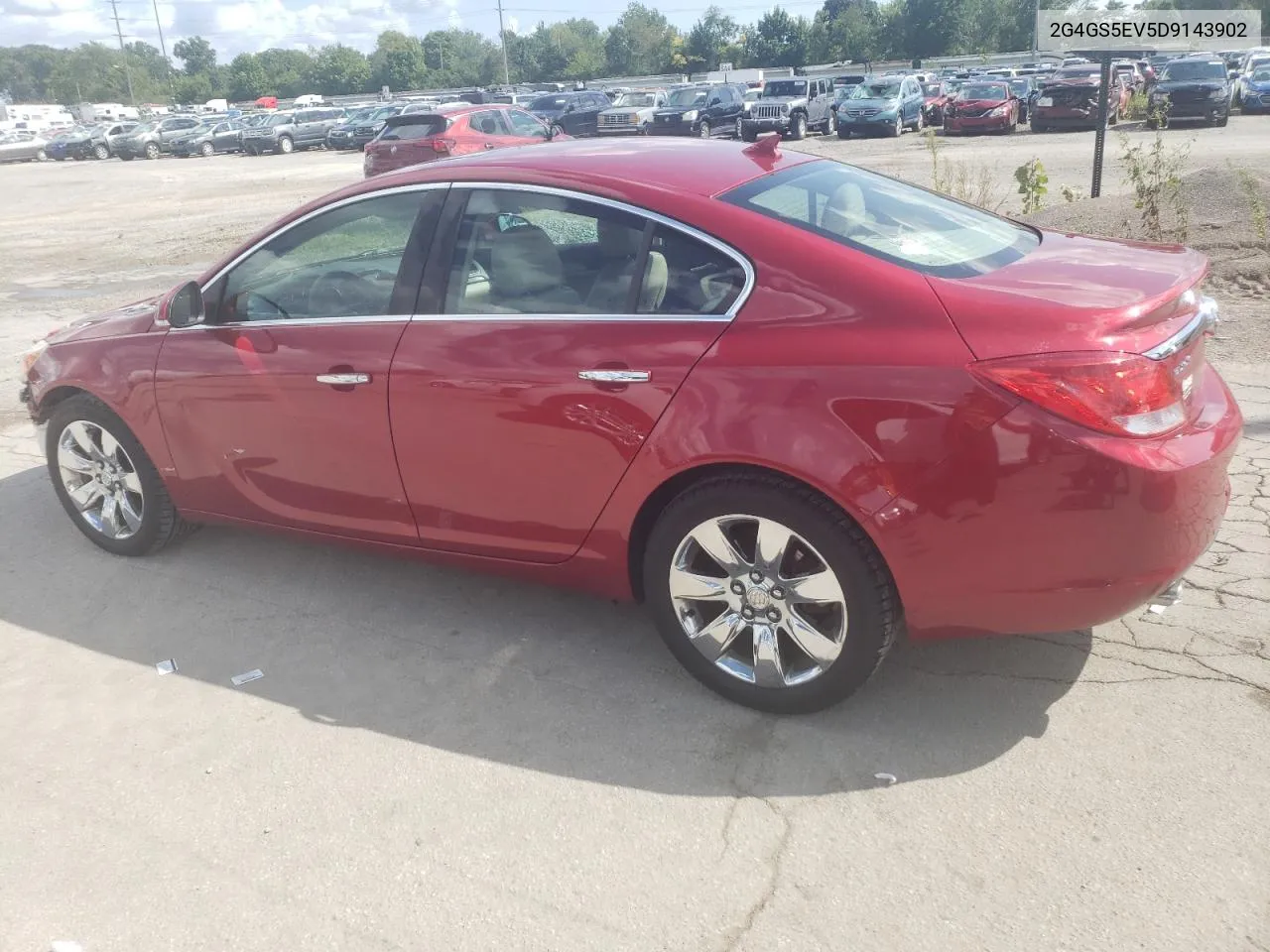 2013 Buick Regal Premium VIN: 2G4GS5EV5D9143902 Lot: 67823334