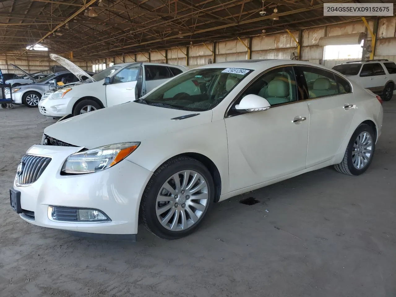 2013 Buick Regal Premium VIN: 2G4GS5EVXD9152675 Lot: 72451264