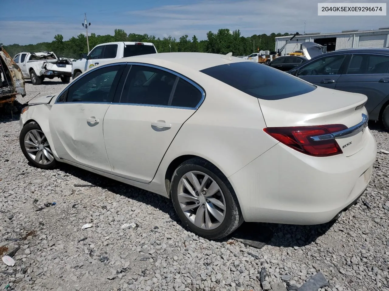 2014 Buick Regal VIN: 2G4GK5EX0E9296674 Lot: 52086594