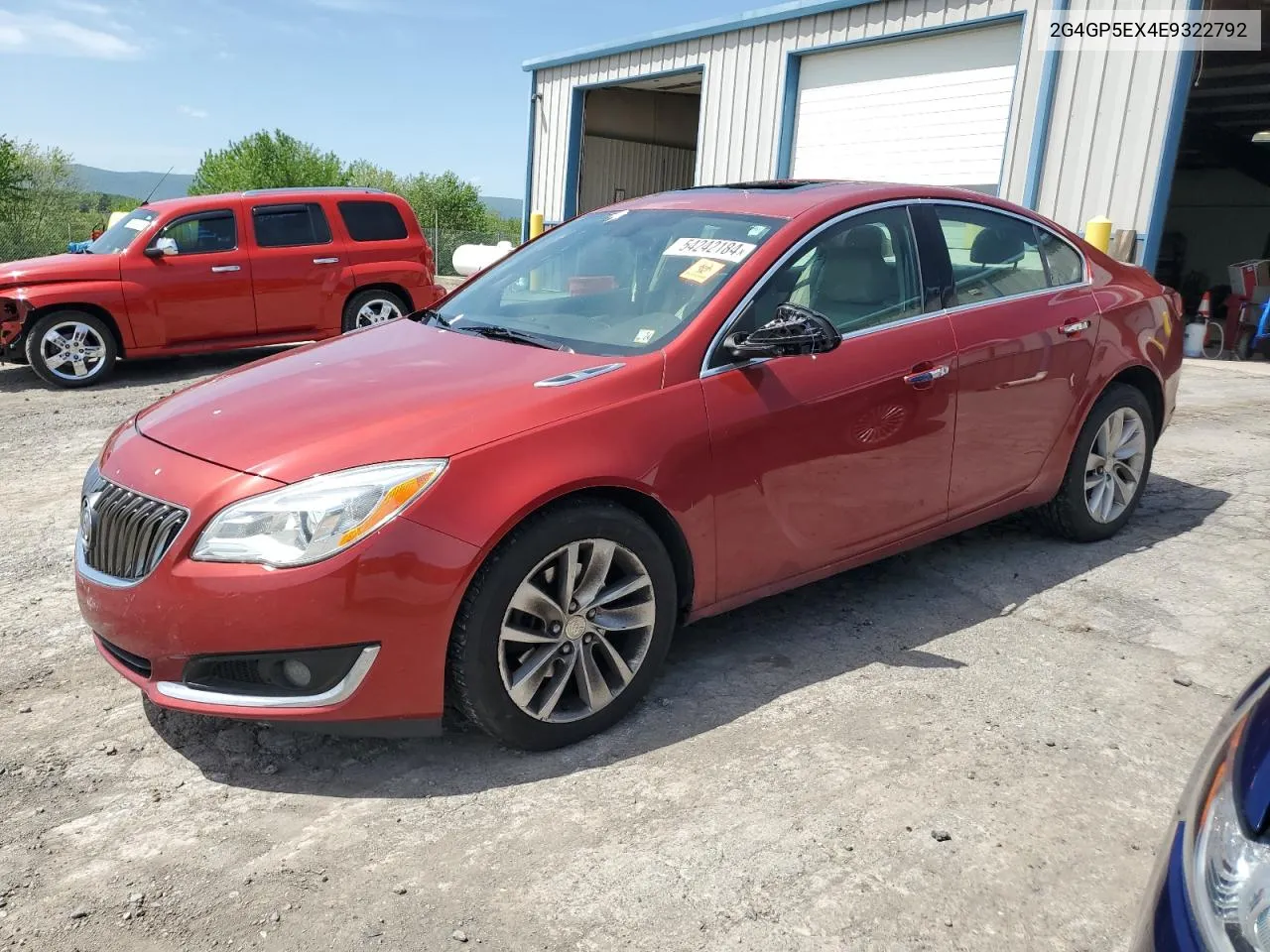 2014 Buick Regal Premium VIN: 2G4GP5EX4E9322792 Lot: 54242184