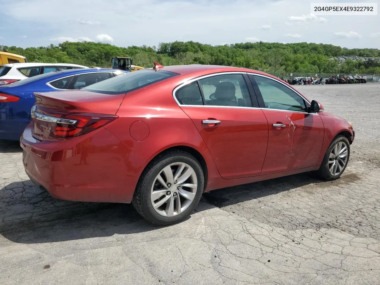 2014 Buick Regal Premium VIN: 2G4GP5EX4E9322792 Lot: 54242184