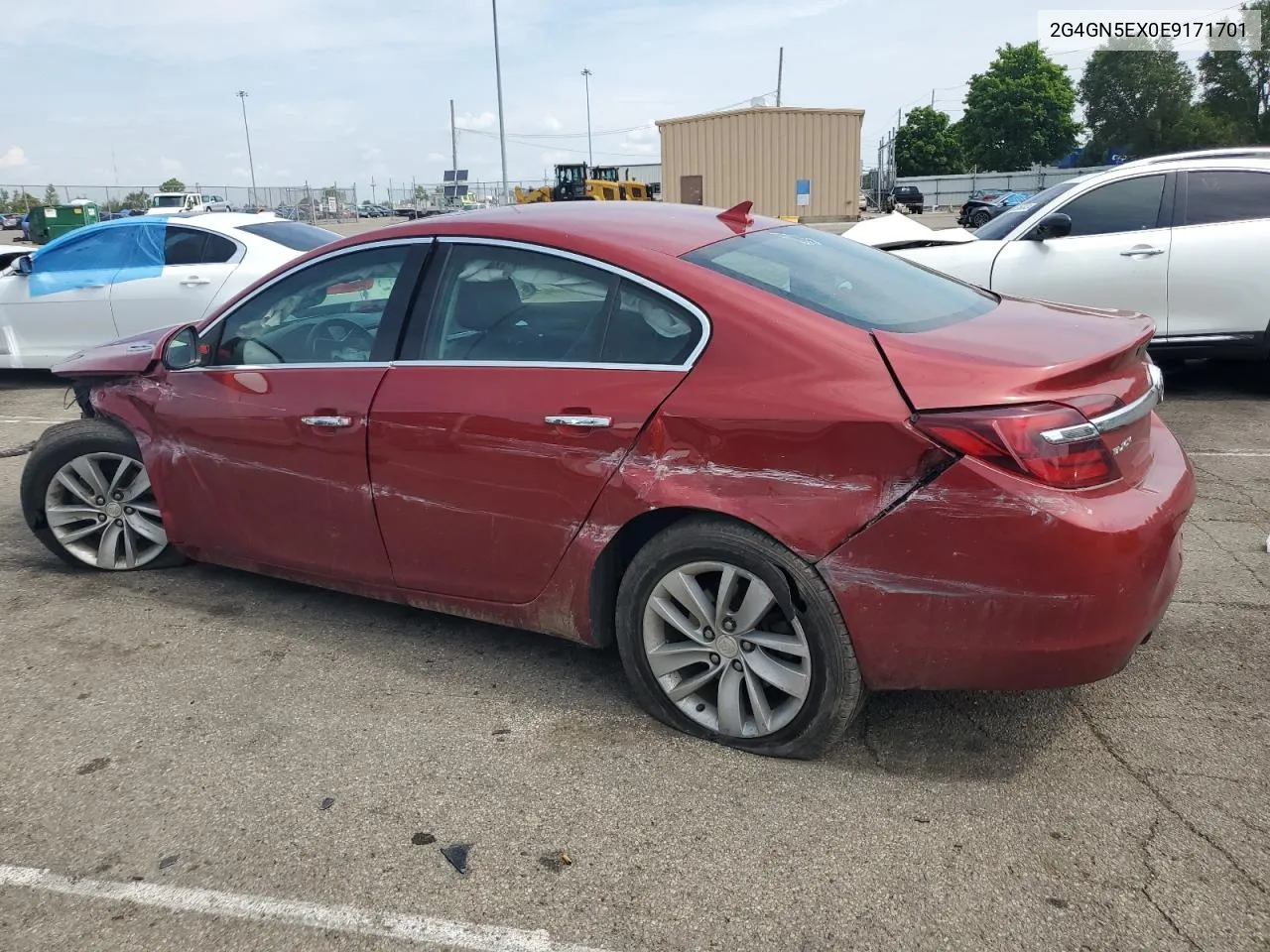 2G4GN5EX0E9171701 2014 Buick Regal Premium