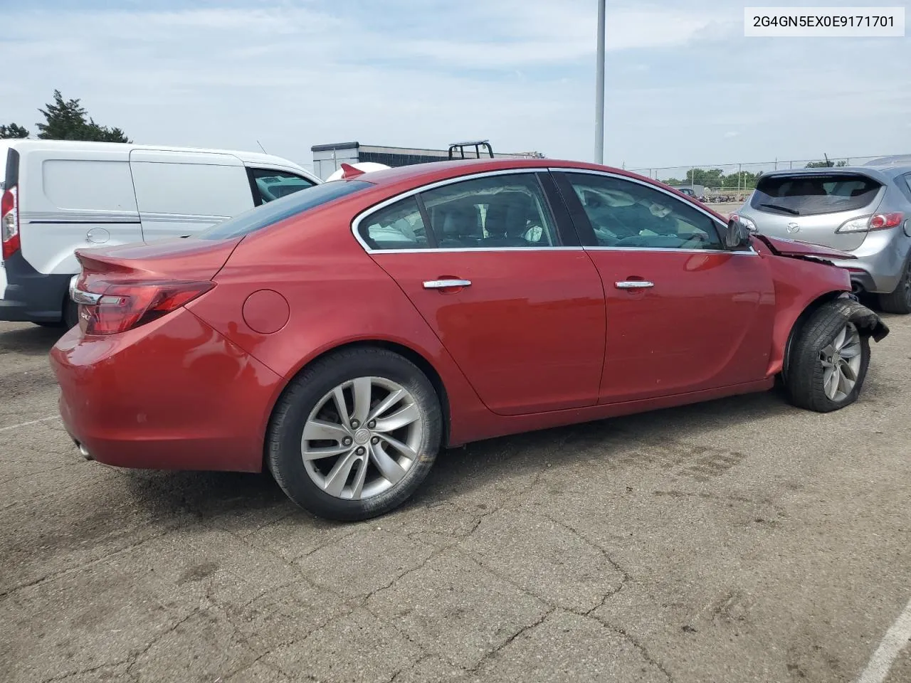 2014 Buick Regal Premium VIN: 2G4GN5EX0E9171701 Lot: 59450384