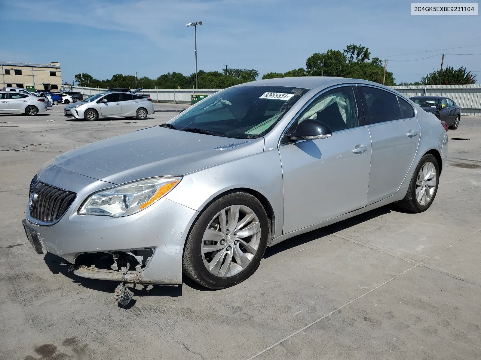 2014 Buick Regal VIN: 2G4GK5EX8E9231104 Lot: 60909654