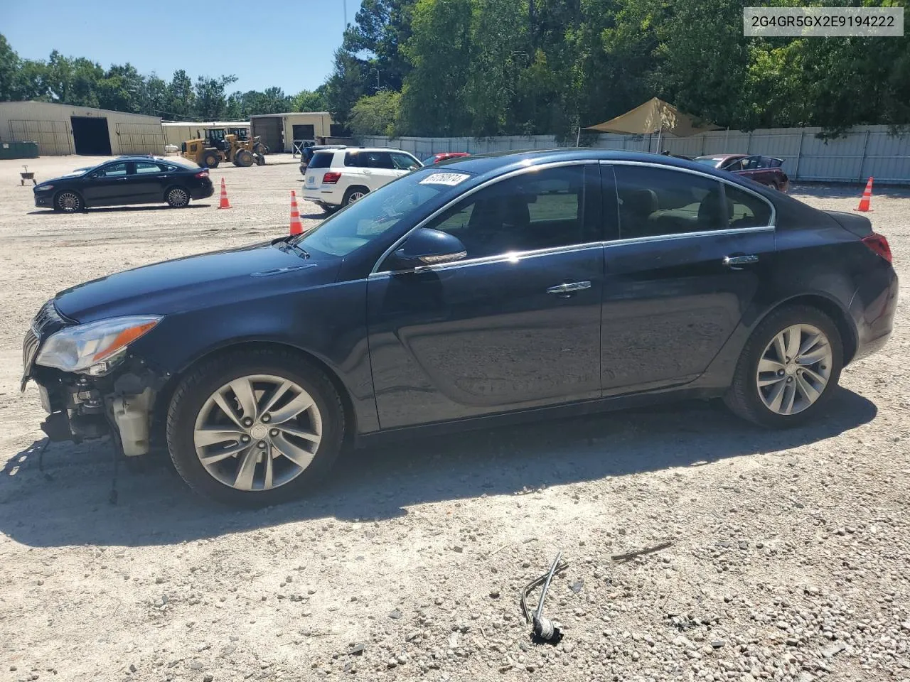 2014 Buick Regal Premium VIN: 2G4GR5GX2E9194222 Lot: 61250874