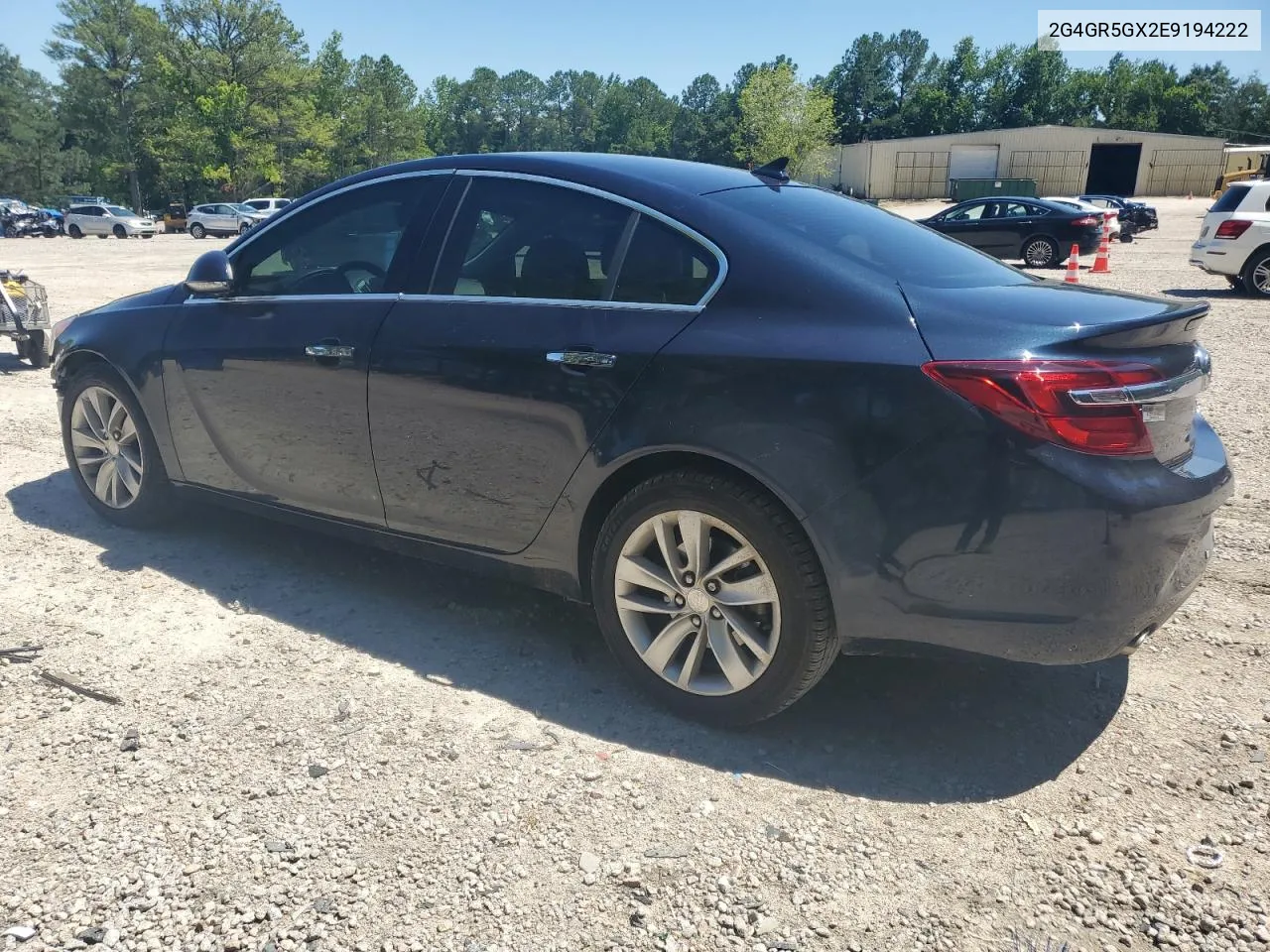 2014 Buick Regal Premium VIN: 2G4GR5GX2E9194222 Lot: 61250874