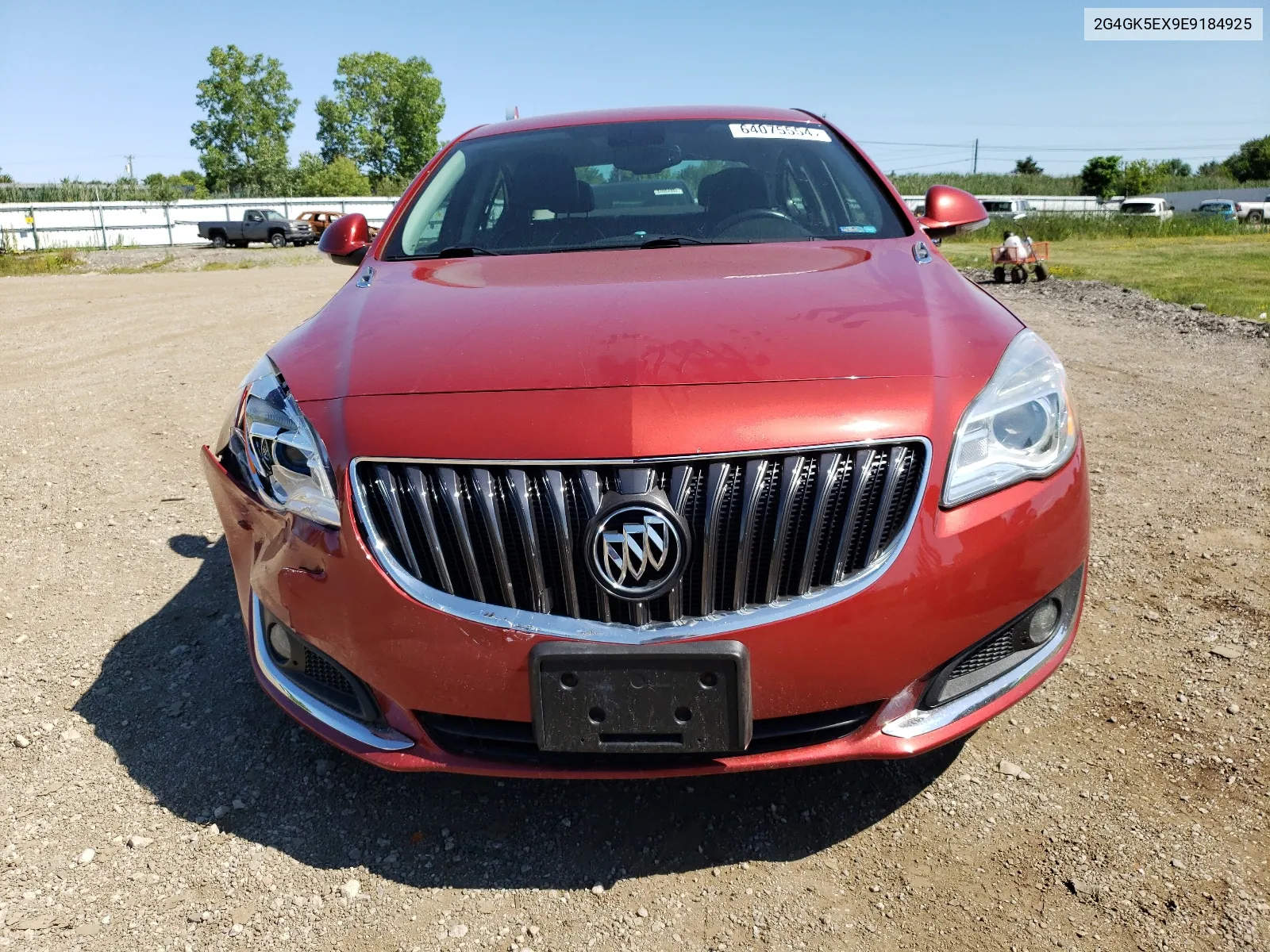 2014 Buick Regal VIN: 2G4GK5EX9E9184925 Lot: 64075554