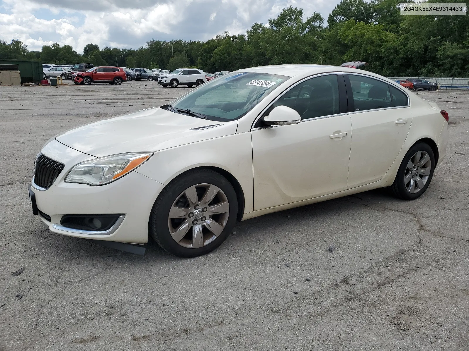 2014 Buick Regal VIN: 2G4GK5EX4E9314433 Lot: 65241894