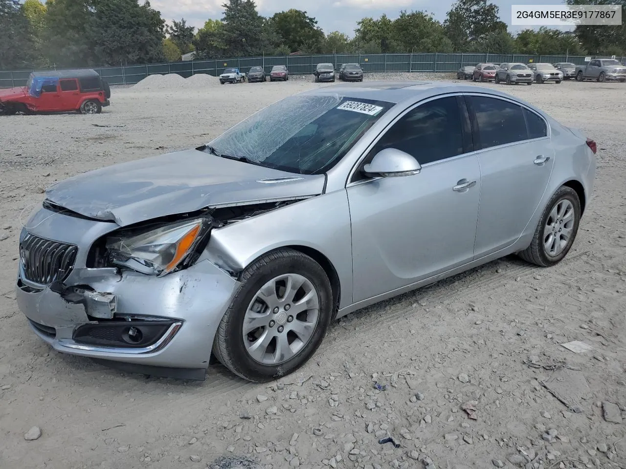 2G4GM5ER3E9177867 2014 Buick Regal Premium