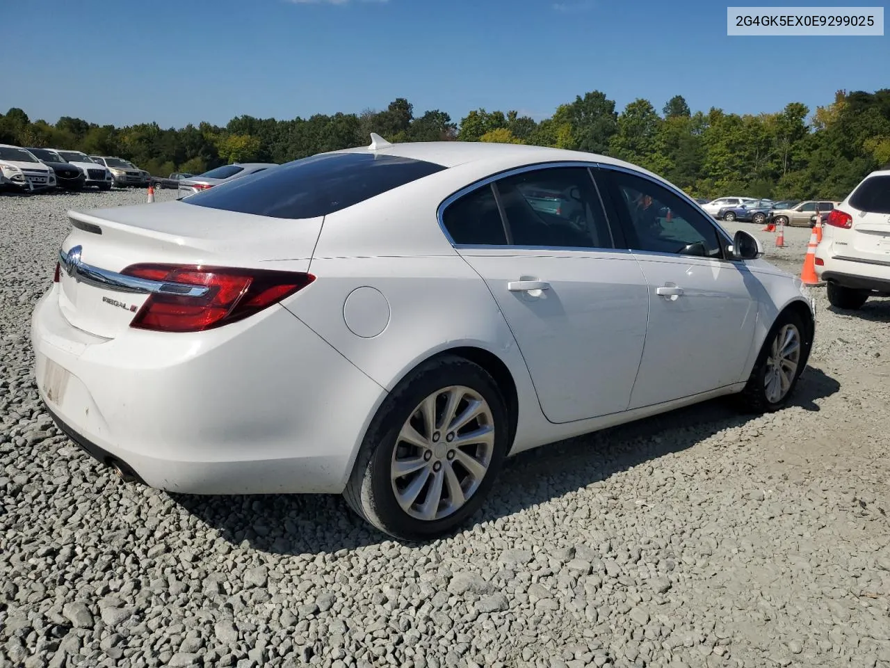 2014 Buick Regal VIN: 2G4GK5EX0E9299025 Lot: 69931204