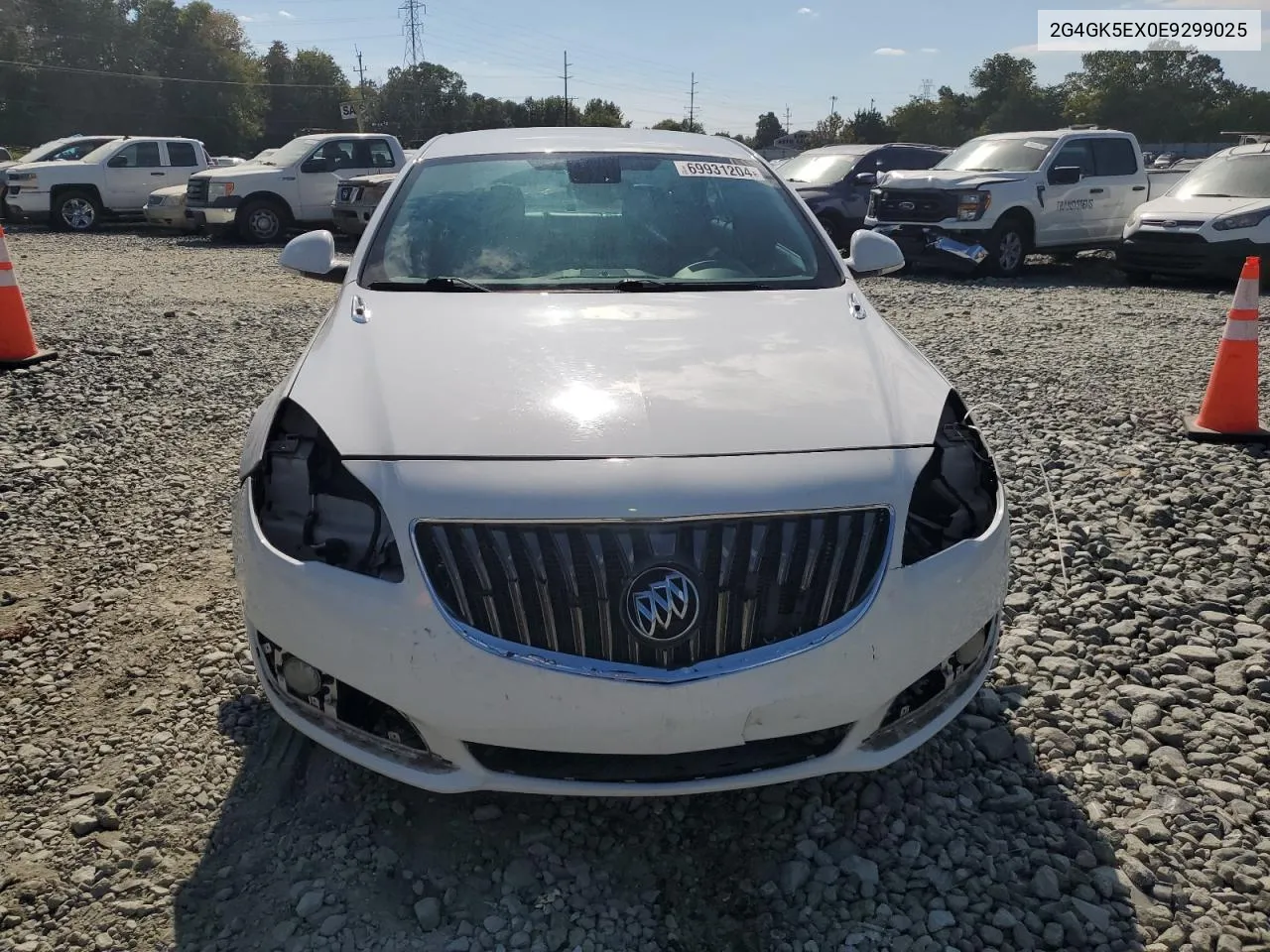 2G4GK5EX0E9299025 2014 Buick Regal