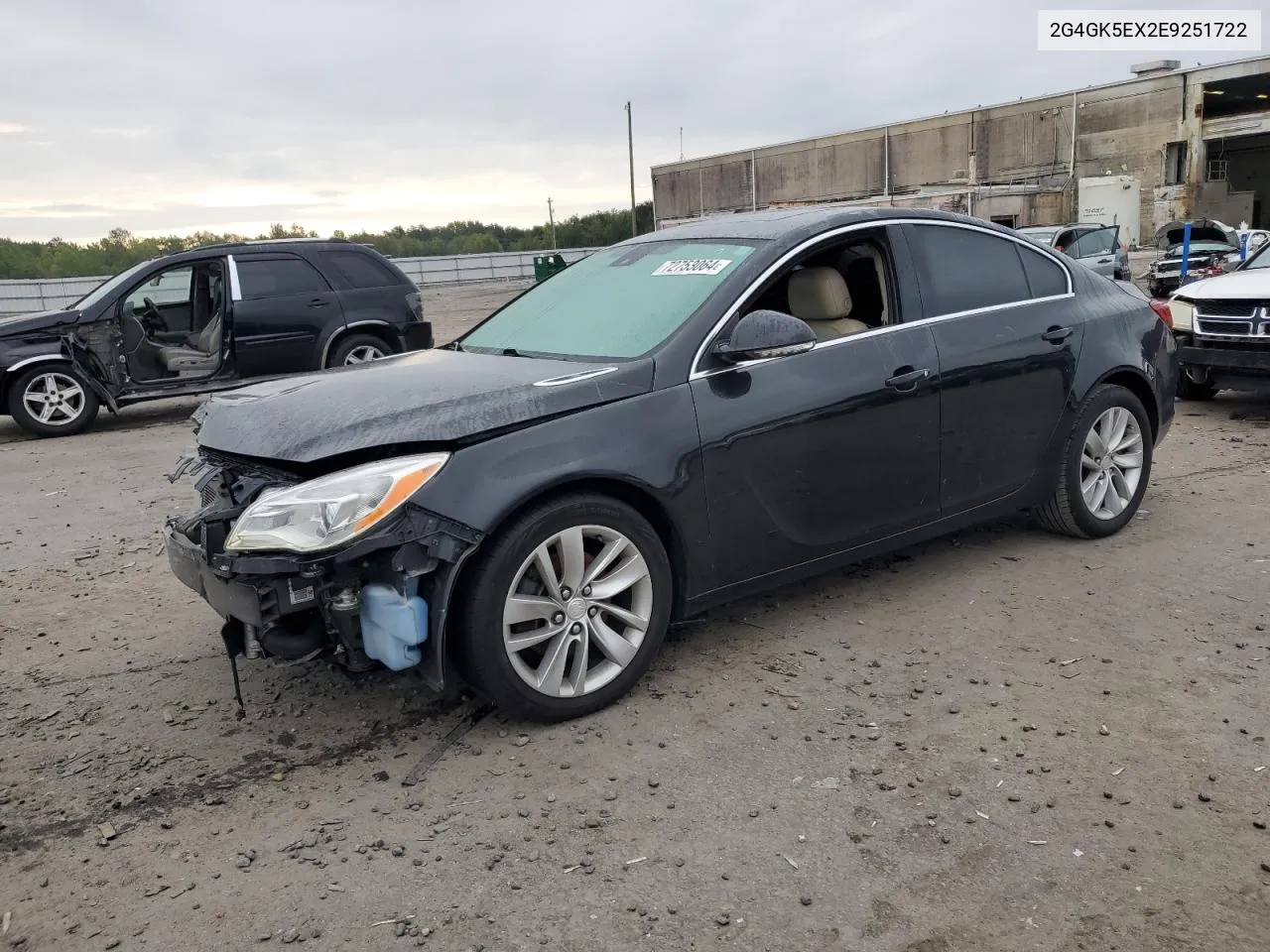 2014 Buick Regal VIN: 2G4GK5EX2E9251722 Lot: 72753064